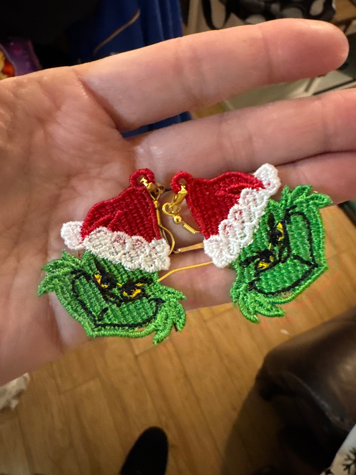 FSL Grinch Earrings