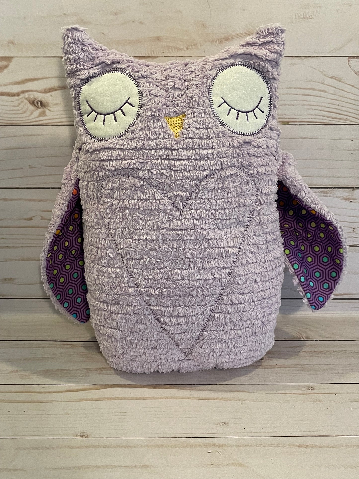 Chenille Owl Plushie - Large