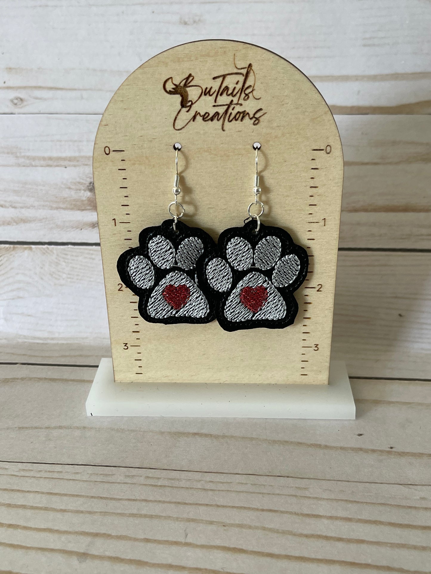 Paw Print Earrings