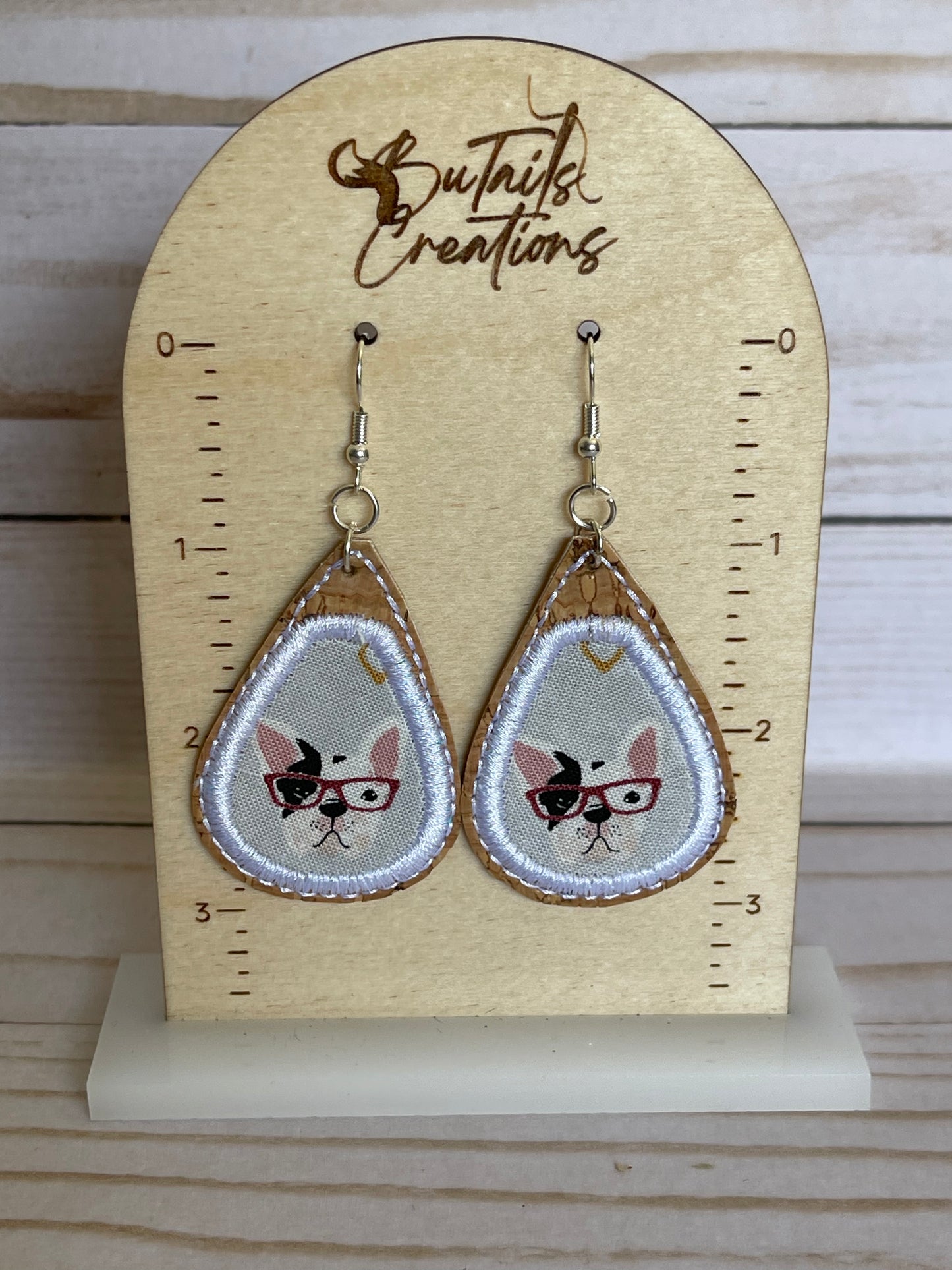 Appliqué Earrings - Large