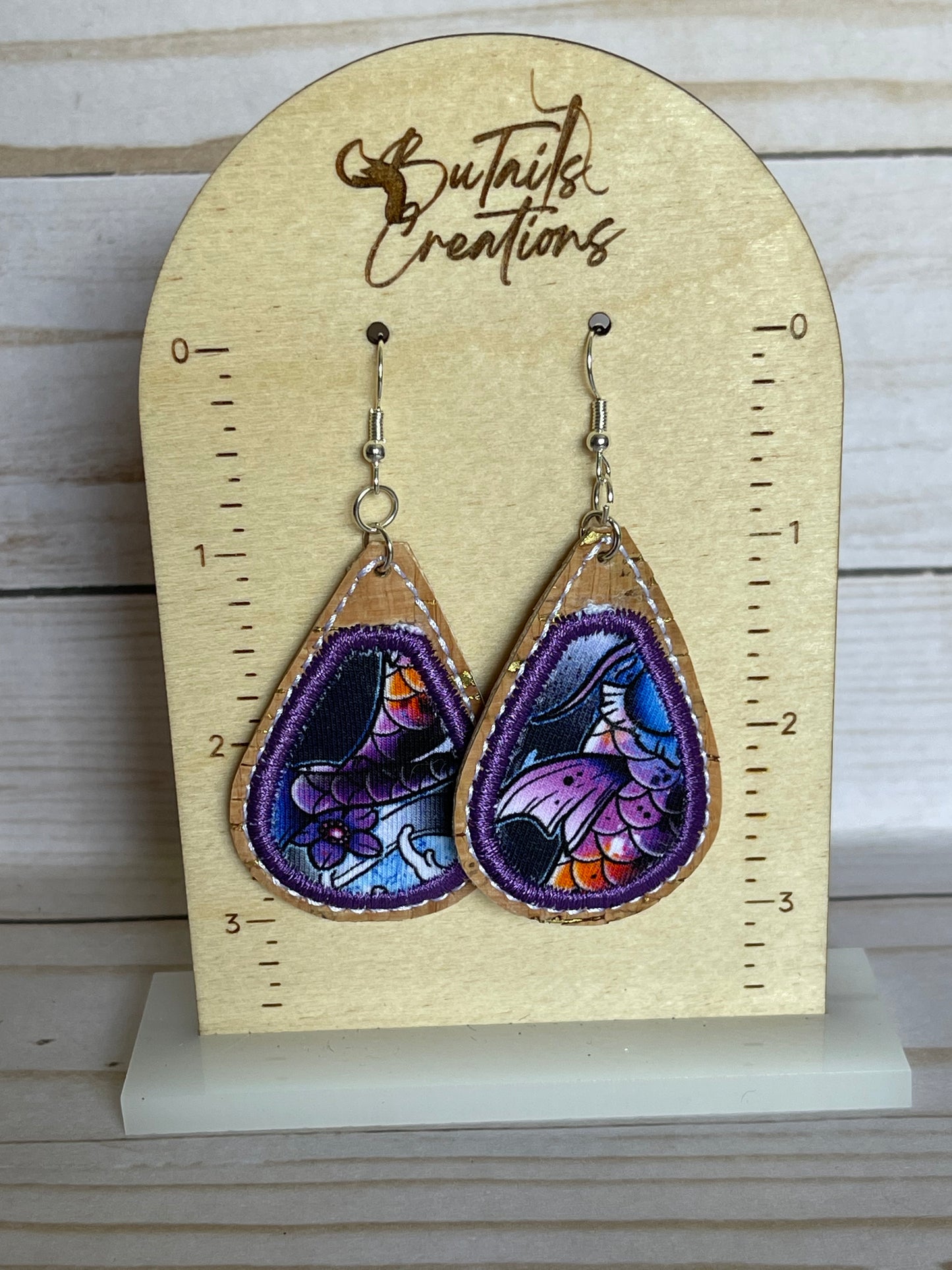 Appliqué Earrings - Large