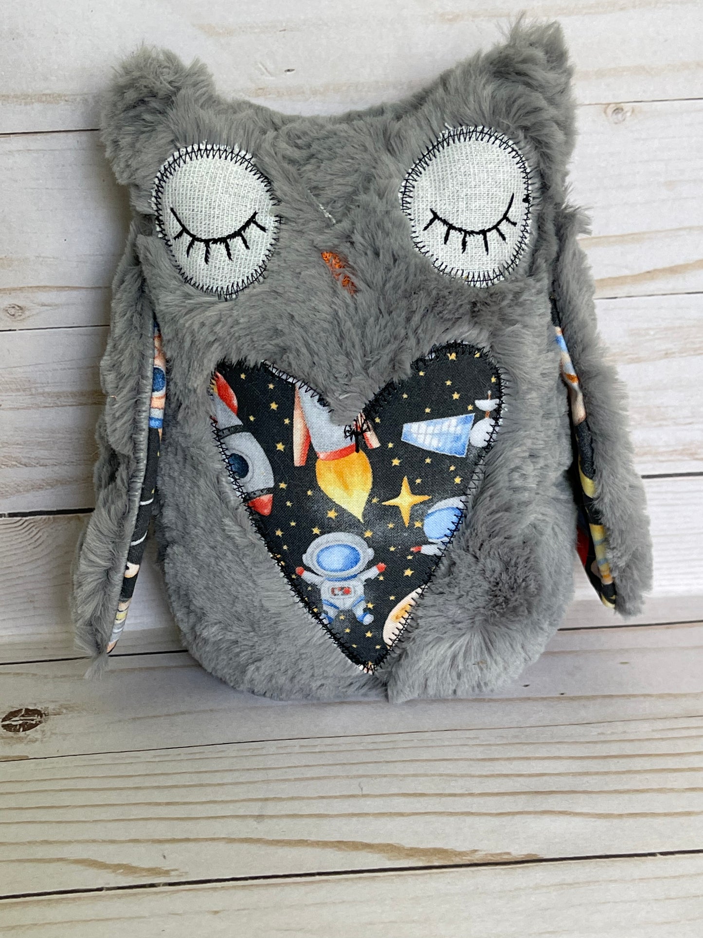 Minky Owl Plushie - Medium